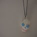 Canvas Sugar Skull Necklace