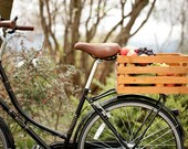 Wood Bicycle Basket