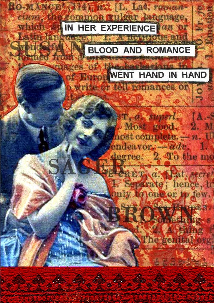 Blood And Romance Art Print