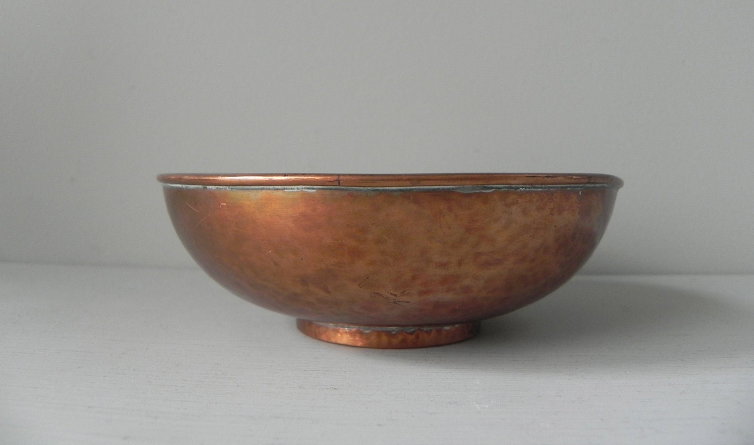 Vintage Copper Bowl or Bonbon Dish