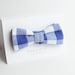 Plaid bow tie