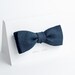 Black bow tie - double sided