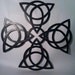Celtic Knot Cross Wall Art