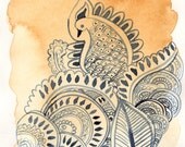Yellow Ochre Mehndi No.4