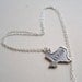Texas Necklace - Sterling Silver - Charm - State Jewelry