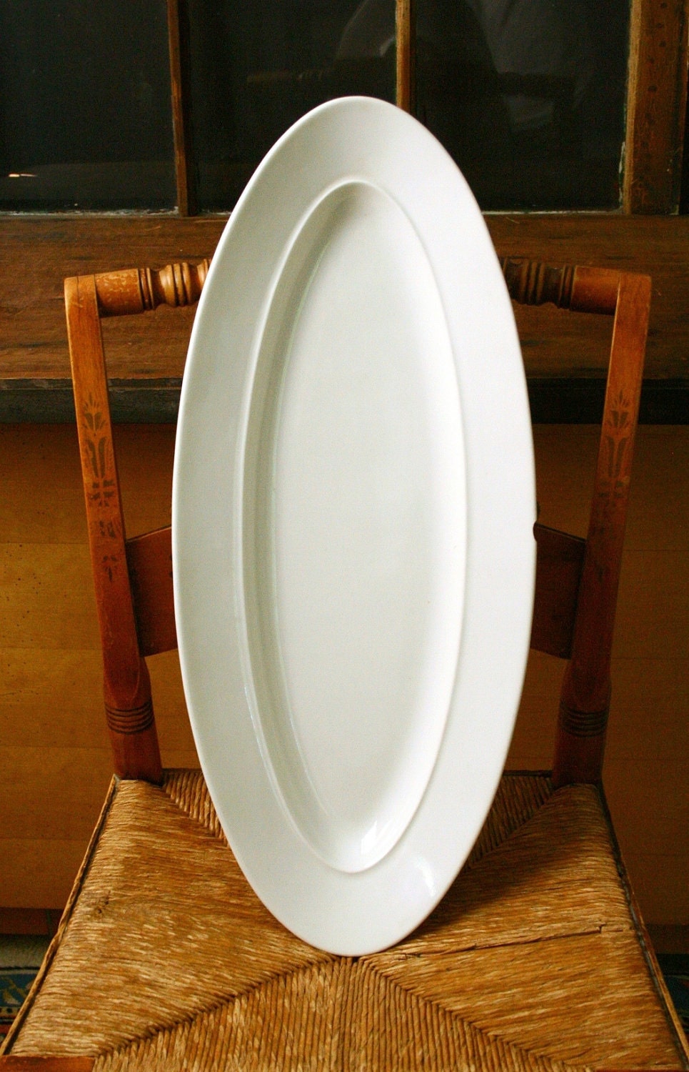 Ironstone fish platter.