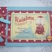 SALE  Retro style recipe book