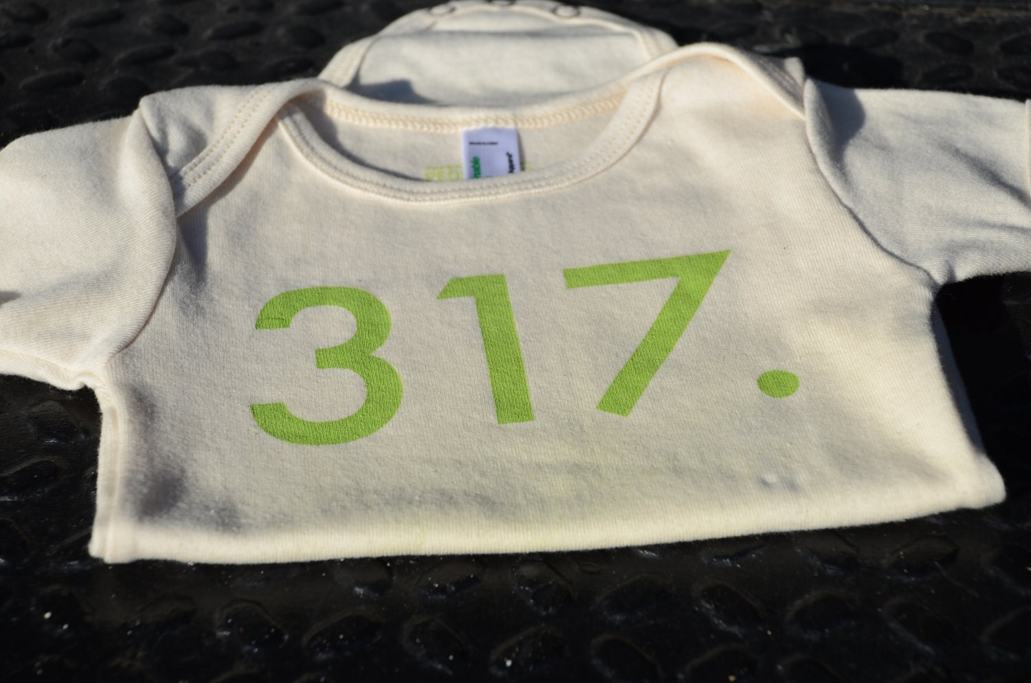 317 Green PUP Onesie