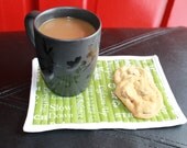 Just Breathe Mug Rug