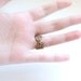 spring fashion - Inverted Hearts Ring in Stainless Steel. modern design 3D printed, fashion gifts