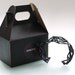 Triangulated Cuff bracelet in Black. 3d printed. modern statement jewelry. black geometric jewelry