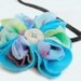 Flower headband floral head band