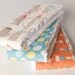 Organic Baby Burp Cloths - Set of 3 - Woodland Friends in Natural from Birch 100% Organic Fabric- LAST ONE
