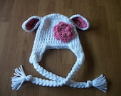 0-3 Month Lamb Hat - Easter Photo Prop - Ready to Ship