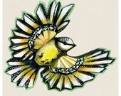 Fly little bird fly , 29x43cm