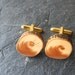 Natural Yew Cuff Links Handcrafted in Scotland. Gift Boxed.