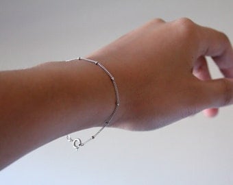 Silver Satellite Bracelet