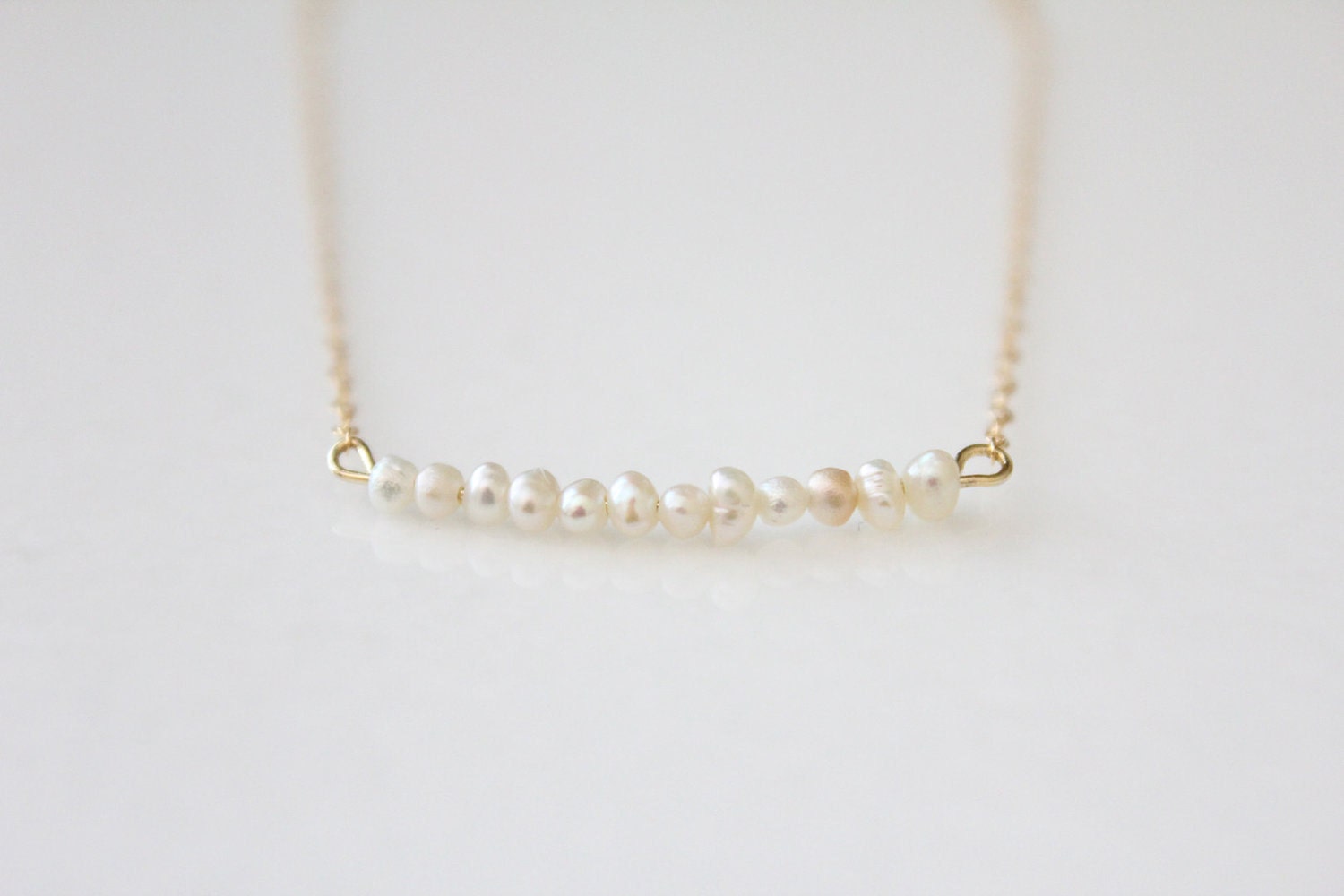 Pearl Bar Necklace