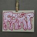 Screenprinted FART Postcard