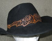 Dragon Fantasy/Steampunk Leather Collar/HeadBand/Hat Band