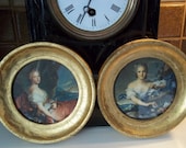 Pair of Exquisite Florentine Ladies