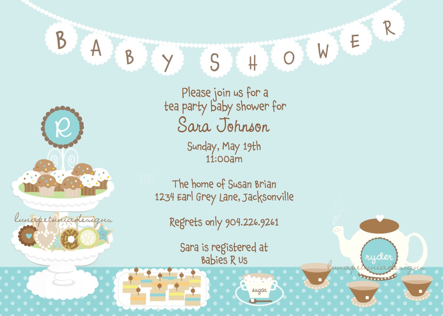 Baby+shower+tea+party+invitations