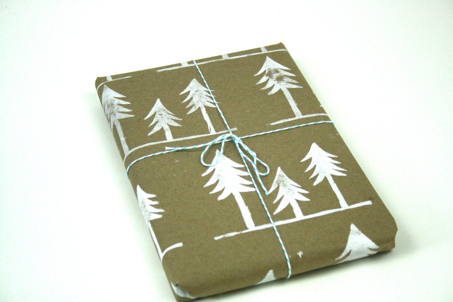 Wrapping Paper Family of Trees Kraft paper gift wrap for all occasion