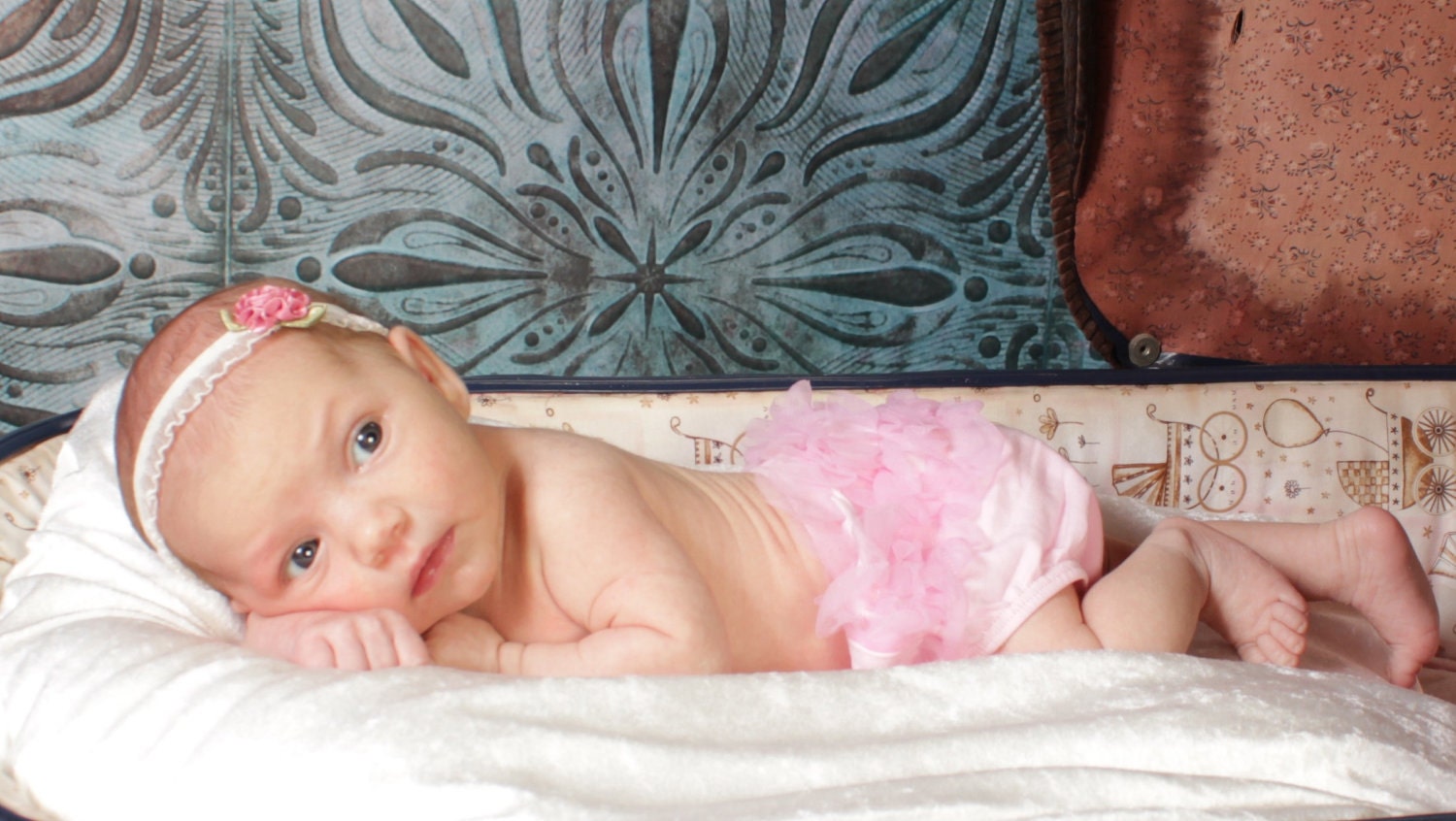 Ruffle Butt - Baby Bloomers - Diaper Covers In Fabulous Solid Black, Soft Pink, And White