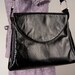 Vintage 1950s black patent leather purse