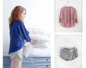 RESERVED// Sleepwear Shirt and Short / Salmon