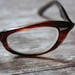 Reserved Vintage Chocolate and Caramel Tortoise Shell Severe Cat Eye Eyeglasses