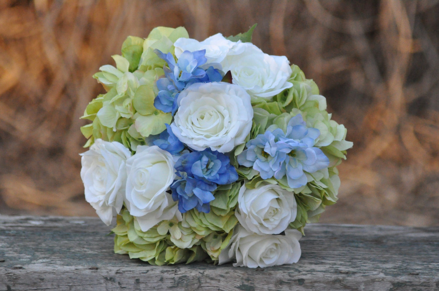 Silk Wedding Bouquet Wedding Bouquet by on Etsy