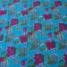 reversible kantha quilt cover fully handmade flower prints