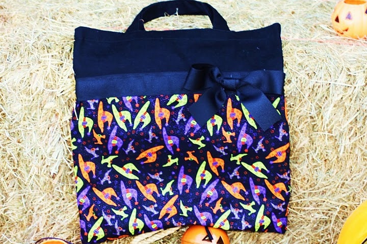 Witches Hat Canvas Tote