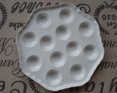 Vintage Egg Plate Easter Egg Easter Display Porcelain Luzifer Bauscher Weiden Egg Plate