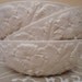 Vintage Spode Bowl White with Floral Relief k189 Porcelain Bowl Display