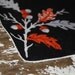 Handkerchief Autumn Hand Rolled Hanky