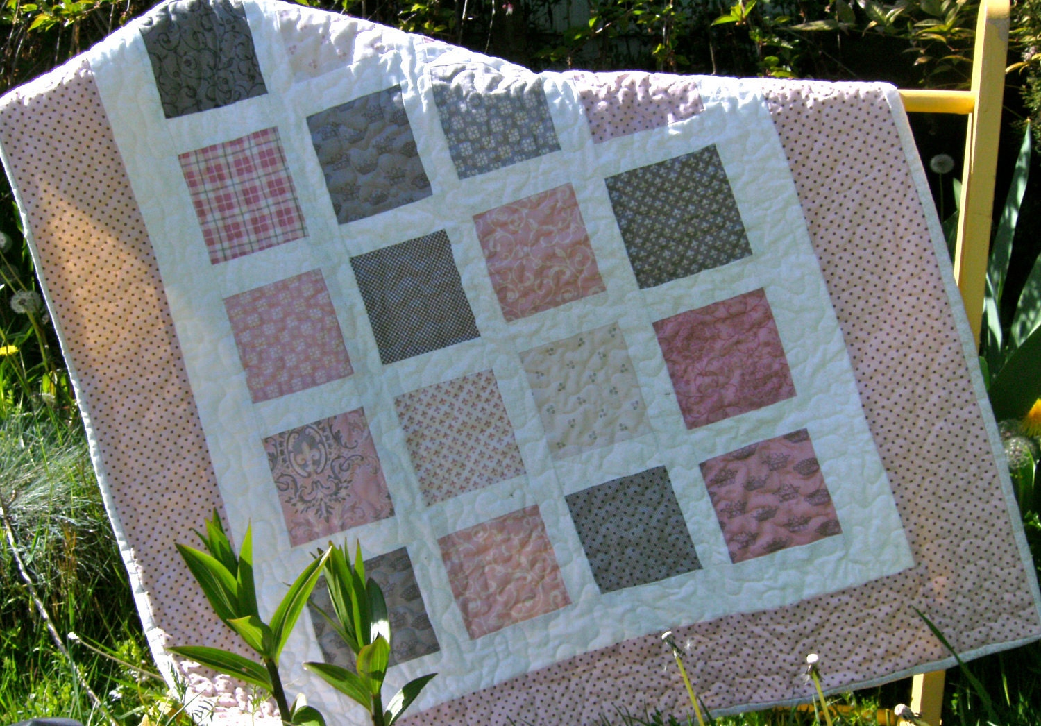 Pretty in Pink Baby Girl Quilt