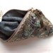 LAST ONE S E Q U I N Clutch. Pewter Metallic Clutch. Wedding Clutch. Blue Sea