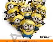 Despicable Me Movie Poster Style Birthday Invitations 4 Options - Digital File
