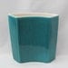 Vintage Aqua Ceramic Four Sided Arched Vase - Really Rightfully Retro
