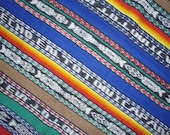 Maya Rebozo Textile Tontonicapan Guatemala Vintage Weaving