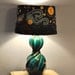 RESERVED LISTING for Mollie Starry Night Lamp Shade Van Gogh Lamp Shade Inspired Fiber Art
