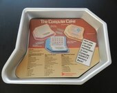 Retro 80s Aluminum Computer Cake Pan from Bakery Crafts of Cincinnati Ohio