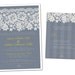 Lace Wedding Invitation