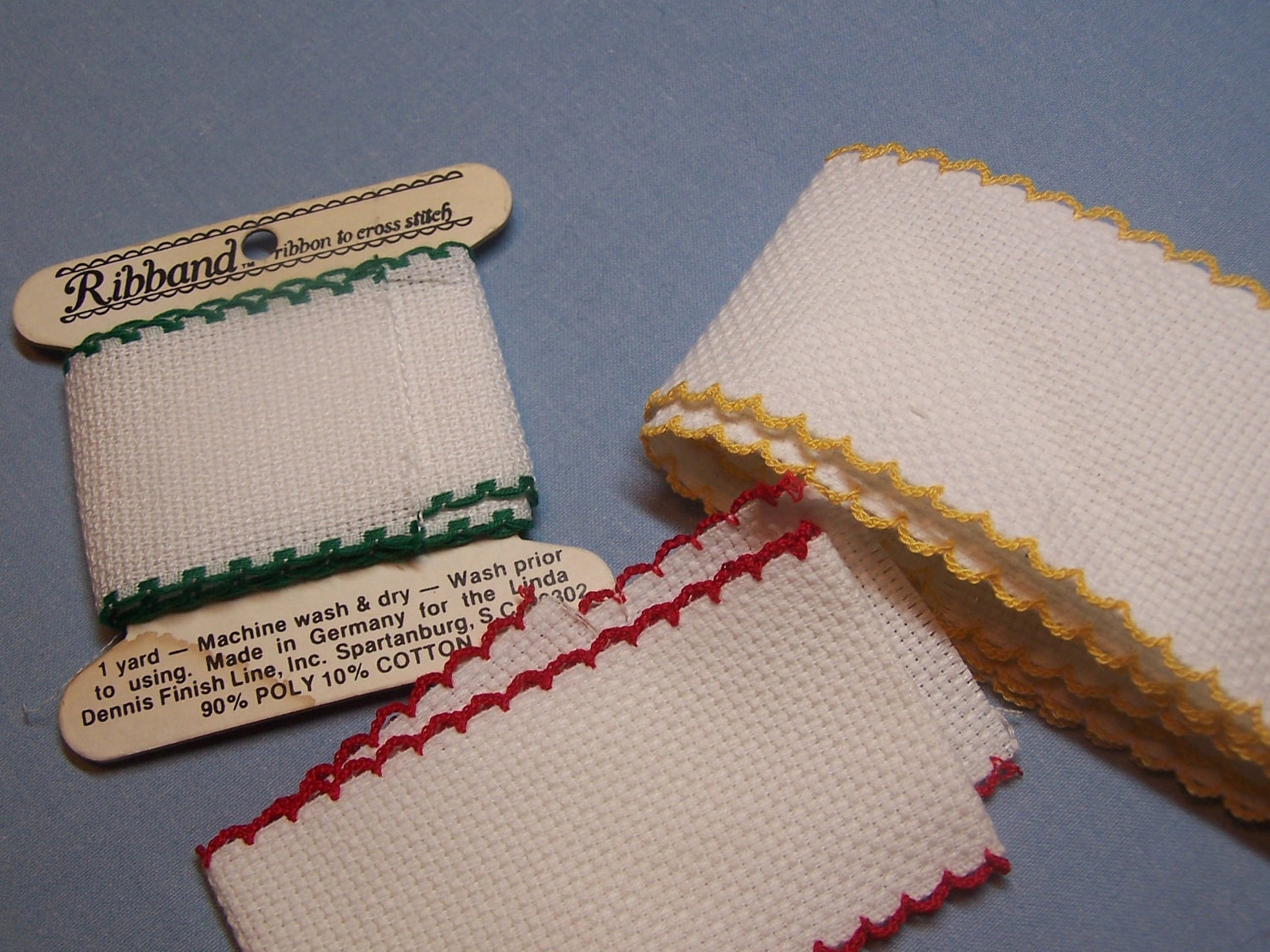Ribband Ribbon Borders to Cross Stitch on Wide by DebbiesBusyBee