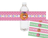 Dora the Explorer Water Bottle Labels, Customized
