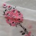 vintage handstitched hankies. set of 3.