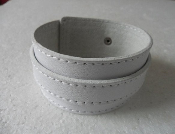 unisex bracelet Fashion bracelet adjustable hand-made Brown Leather stainless steel buckle  bracelet  SH-065