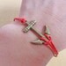jewelry bangle women bracelet man bracelet boy Bracelet- hunger games bracelet antique bronze anchor bracelet,anchor cuff SH-0524
